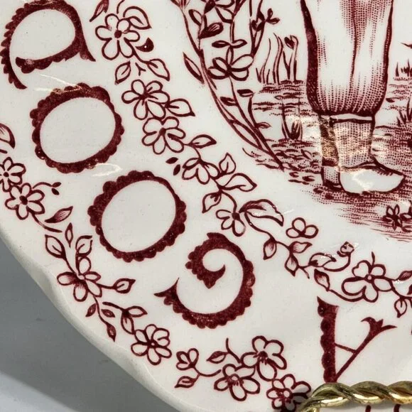 Royal Croconford Plate 1977 A Tribute to Mother All Year Long England Vintage - Picture 6 of 11